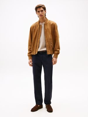 5-Pocket Stretch-Twill Straight Pant, Navy