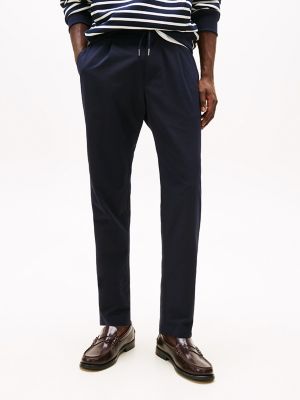 Harlem Relaxed Tapered Performance Chino, Navy