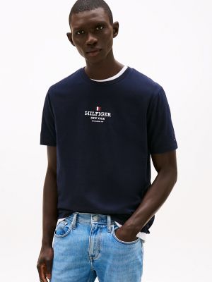 Hilfiger New York Logo T-Shirt, Navy