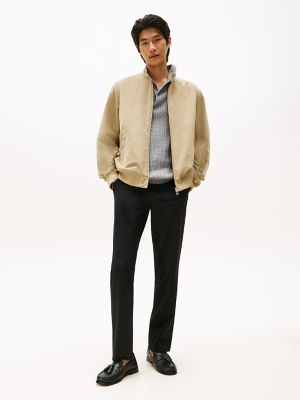Straight Fit Tech Chino, Black