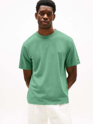 Relaxed Fit Garment-Dyed T-Shirt, Fort Green