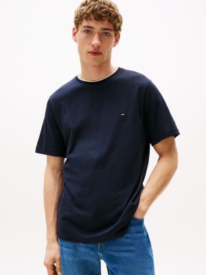 Lightweight Modal Blend T-Shirt, Navy