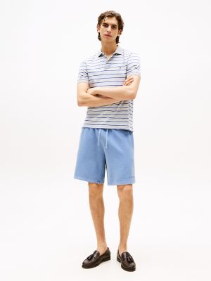 Relaxed Fit Terry Sweatshort, Brisk Blue