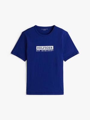 Hilfiger Logo T-Shirt, Wedge Blue