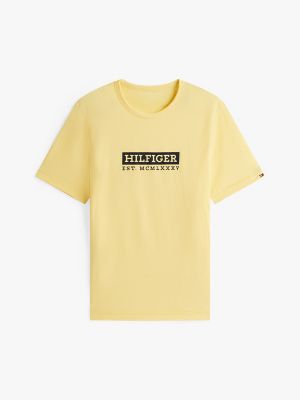 Hilfiger Logo T-Shirt, Citronella