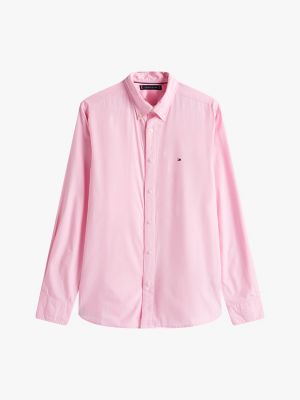 Regular Fit Flex-Poplin Shirt, Classic Pink