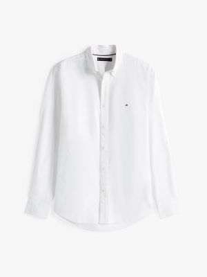 Regular Fit Flex-Poplin Shirt, White