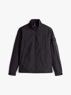 Water-Repellent Windbreaker, Black