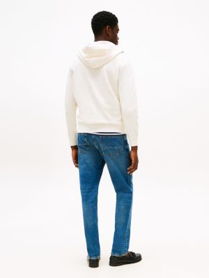 Embroidered Monotype Logo Zip Hoodie | Tommy Hilfiger USA