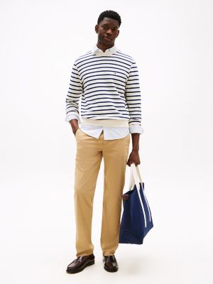 Flat-Front Stretch Chino, Desert Sand