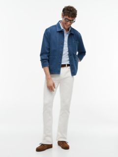 Slim Fit Tipped Polo — Breezy Blue 2