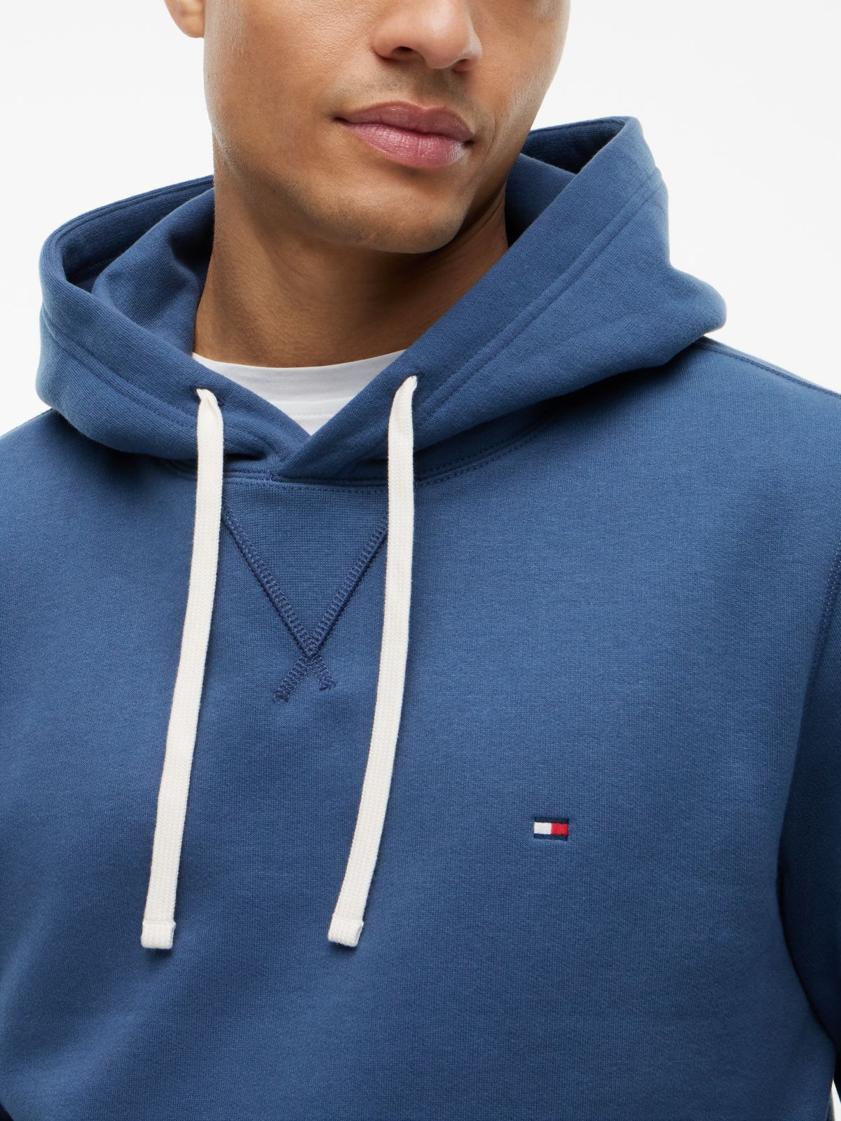 Classic Brushed-Fleece Hoodie — Aegean Sea