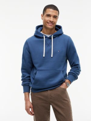 Classic Brushed-Fleece Hoodie, Aegean Sea