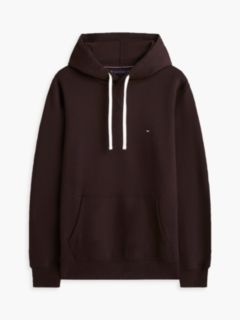 Classic Brushed-Fleece Hoodie — Chocolate 5