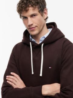 Classic Brushed-Fleece Hoodie — Chocolate 3