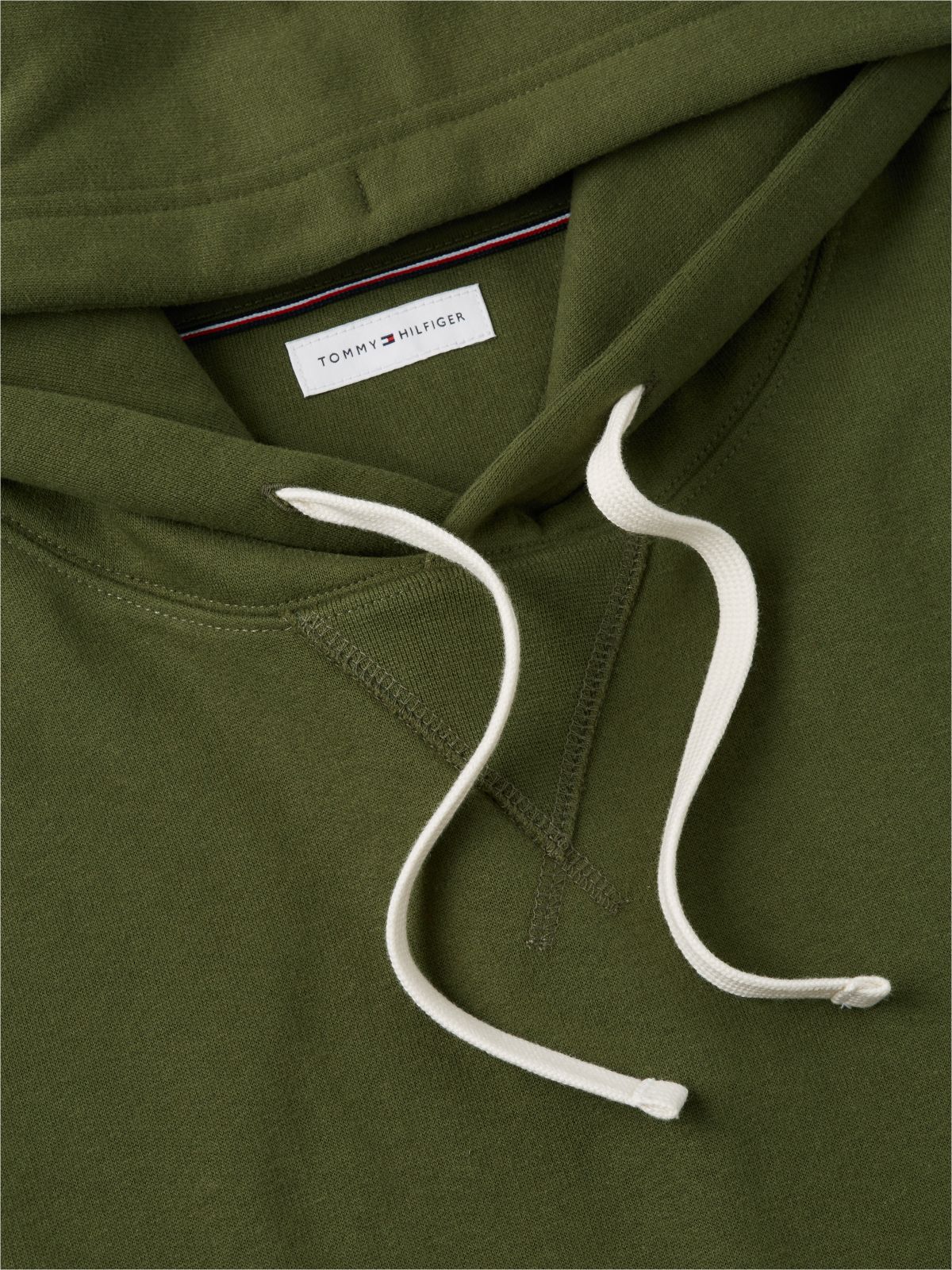 Classic Brushed-Fleece Hoodie — Huntsman Green