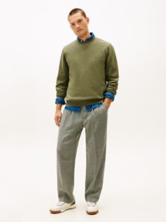 Classic Brushed-Fleece Sweatshirt — Battle Green 2