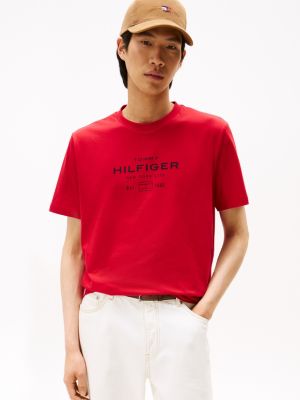 Hilfiger Graphic Logo T-Shirt, Medium Red