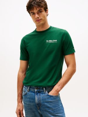 Hilfiger Statement Logo T-Shirt, Ornamental Green