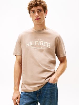 Hilfiger Arch Logo T-Shirt, Coastal Taupe
