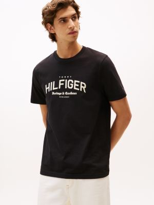 Hilfiger Arch Logo T-Shirt, Black