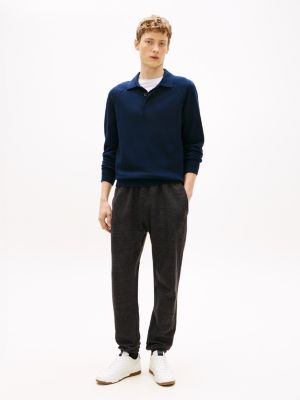 Мужские брюки Tommy Hilfiger Hilfiger Crest Logo Heathered Sweatpant — фото 2