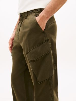 Мужские брюки Tommy Hilfiger Garment-Dyed Straight Cargo Pants — фото 3