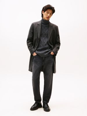 Tapered Relaxed Black Wash Jean, Black Wash