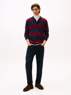 Black Wash Tapered Relaxed Jean, Windum Blue Black