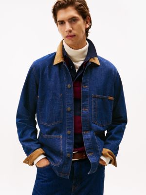 Denim Chore Jacket, Lincoln Indigo