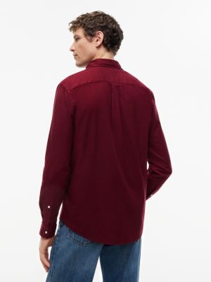 Мужские рубашки Tommy Hilfiger Regular Fit Flex Flannel Shirt — фото 4