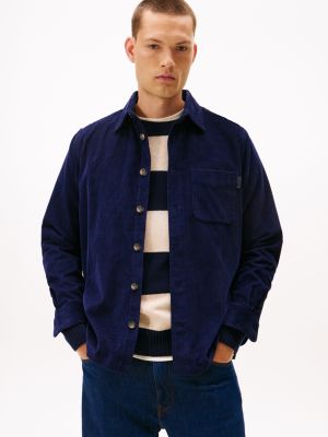 Relaxed Corduroy Overshirt, Imperial Navy