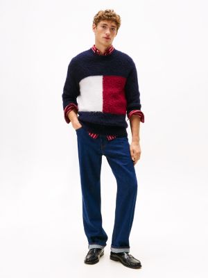 Relaxed Straight Jean, Lincoln Indigo