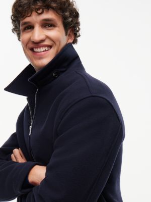 Мужская куртка Tommy Hilfiger Wool-Blend Ivy, цвет: Тёмно-синий — фото 3