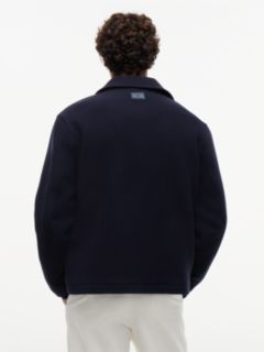 Wool-Blend Ivy Jacket — Navy Blue 6