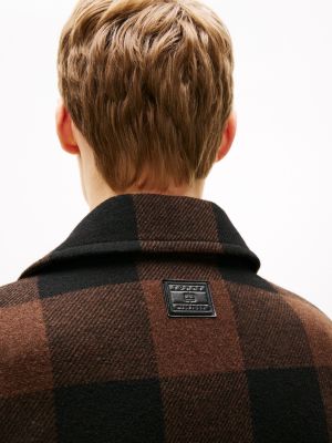 ジャケット・アウター herlipto Check Pattern Wool Blend Coat Her lip to ジャケット テーラードジャケット Proust Wool-Blend