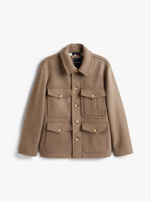 Wool-Blend Utility Jacket | Tommy Hilfiger