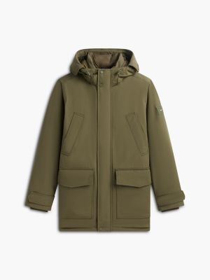 Мужская куртка Tommy Hilfiger Hooded Down Parka, цвет: Зелёный — фото 5