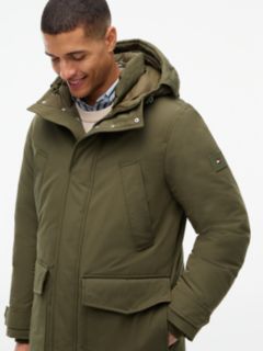 Hooded Down Parka — Huntsman Green 2