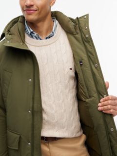 Hooded Down Parka — Huntsman Green 3