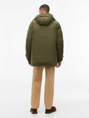 Мужская куртка Tommy Hilfiger Hooded Down Parka, цвет: Зелёный — фото 4