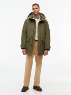 Hooded Down Parka — Huntsman Green 1