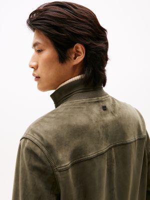 Leather Zip Jacket | Tommy Hilfiger