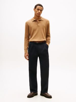 Мужские брюки Tommy Hilfiger Relaxed Fit Pleated Trouser — фото 2