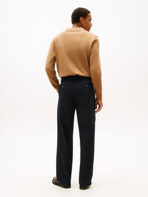 Мужские брюки Tommy Hilfiger Relaxed Fit Pleated Trouser — фото 4