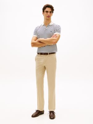 Tommy Hilfiger Men's New York Label Straight Fit Chino - Sandalwood - 38W x 30L