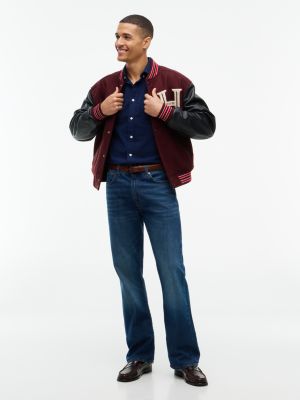 Мужская рубашка Tommy Hilfiger Regular Fit Seersucker, цвет: Карбоновый тёмно-синий — фото 2