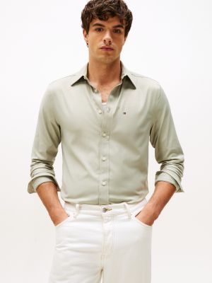 Regular Fit Performance Shirt, Earth Sage