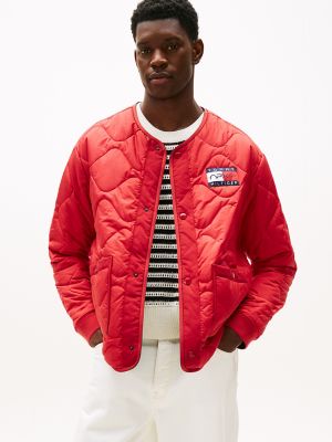 APXGP Collection Quilted Liner Jacket, Primary Red