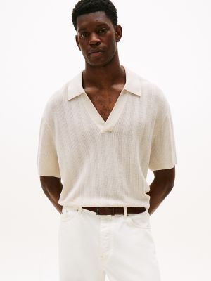APXGP Collection Polo Sweater, Newsprint
